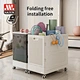 stackable plastic storage bin